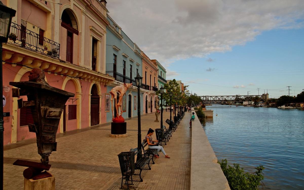 Matanzas - Ufer Rio San Juan & Brücke